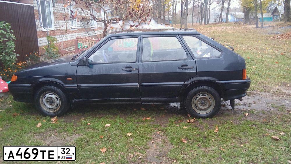 Фото автомобиля LADA 2114 SAMARA, 2007 — госномер Р763ВУ32. Цвет: ГРАФИТОВЫЙ МЕТАЛЛИК