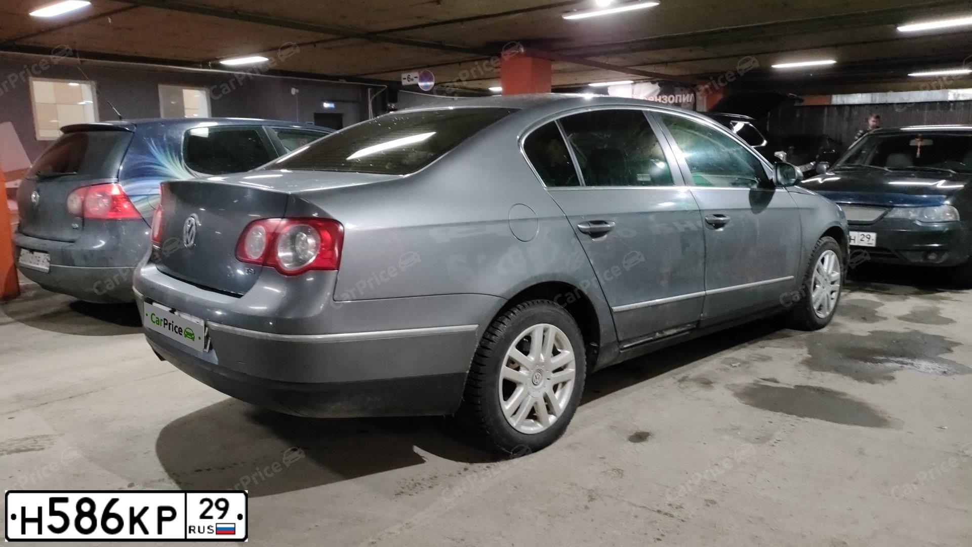 Фото автомобиля ФОЛЬКСВАГЕН ПАССАТ, 2008 — госномер О995ОМ29. Цвет: СЕРЫЙ