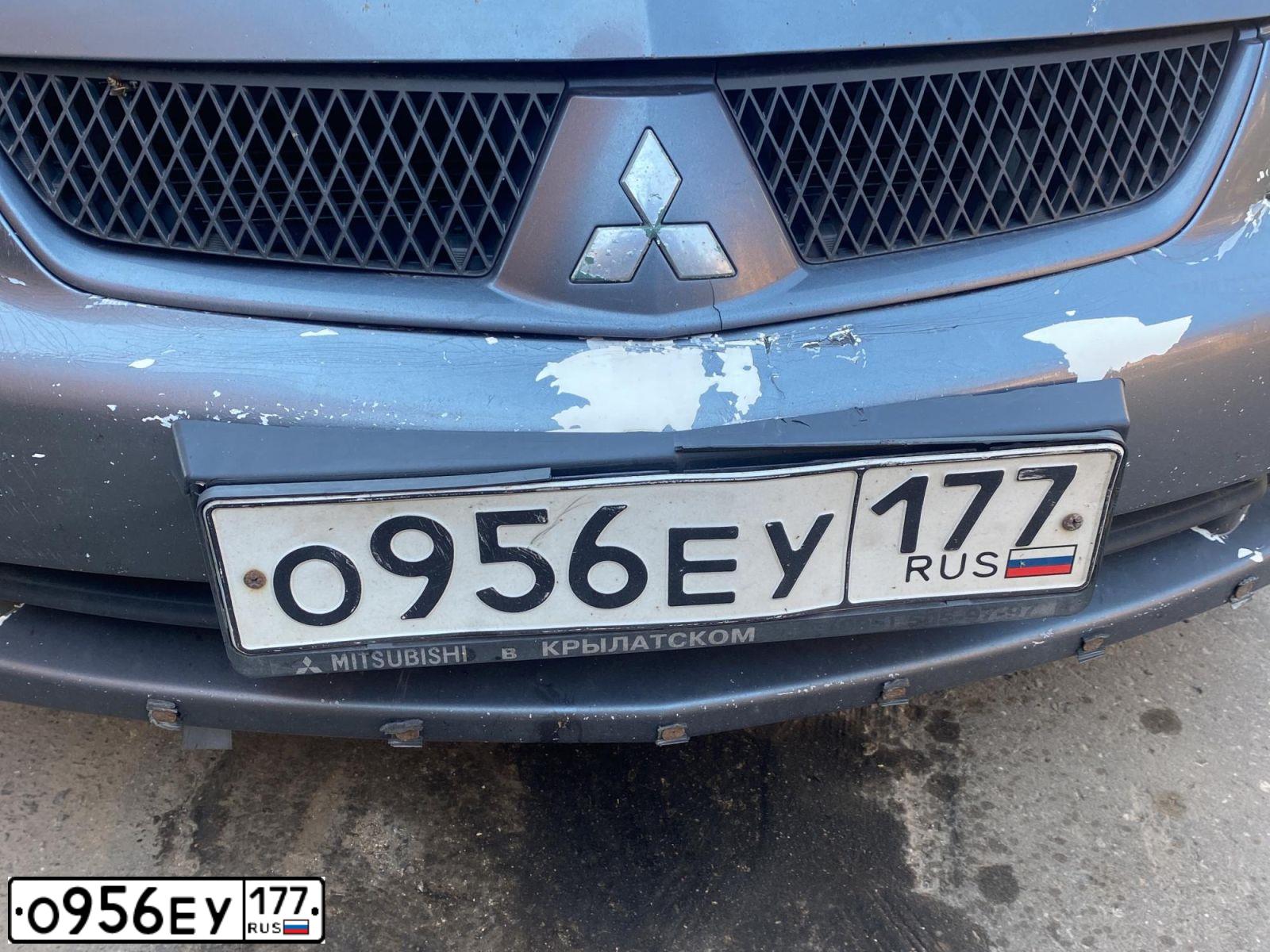 Фото автомобиля MITSUBISHI LANCER, 2006 — госномер О956ЕУ177