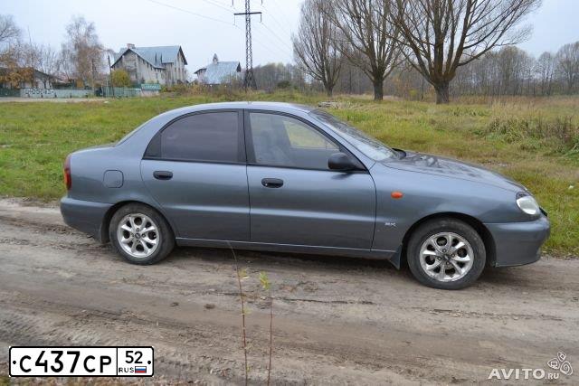 Фото автомобиля ZAZ LANOS, 2006 — госномер Р539ТЕ62. Цвет: СЕРЫЙ