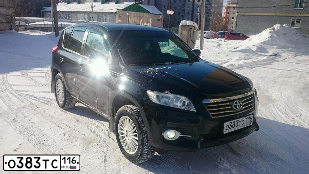 Фото автомобиля TOYOTA RAV4, 2011 — госномер С340ЕР136. Цвет: ЧЕРНЫЙ