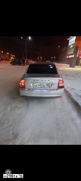 Фото автомобиля LADA 2170 PRIORA, 2007 — госномер Т436ТА196. Цвет: СВЕТЛО СЕРЫЙ