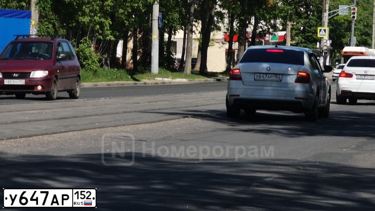 Фото автомобиля SKODA OCTAVIA, 2017 — госномер У647АР152. Цвет: БЕЛЫЙ