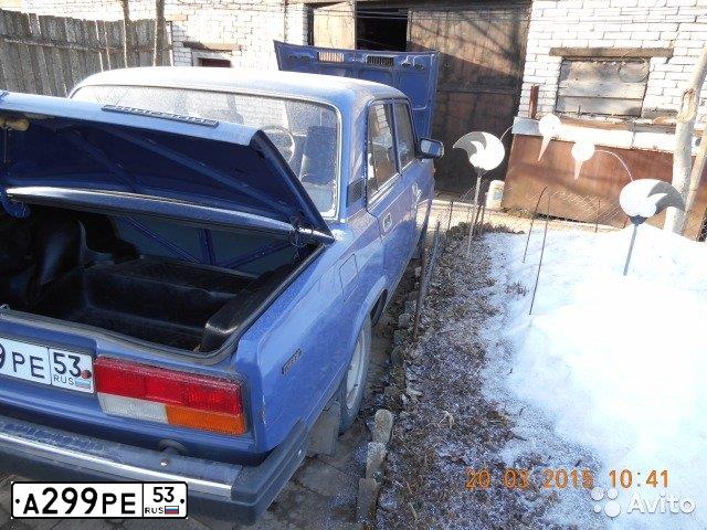 Фото автомобиля LADA 2107, 2005 — госномер М779АТ53