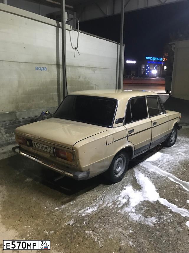 Фото автомобиля LADA 2106, 1992 — госномер Е570МР34. Цвет: БЕЖЕВЫЙ