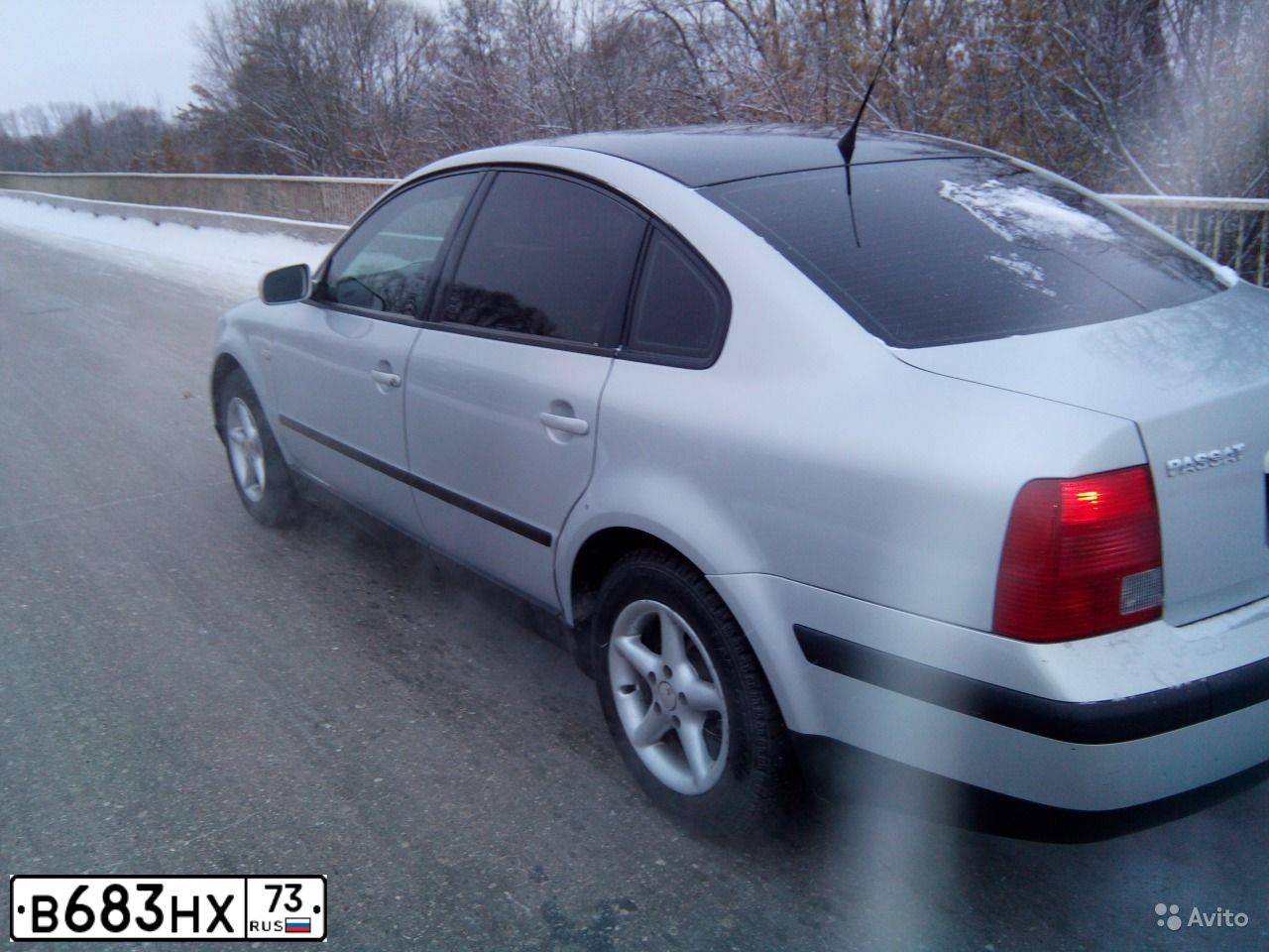 Фото автомобиля VOLKSWAGEN PASSAT, 2000 — госномер В683НХ73. Цвет: СЕРЕБРИСТЫЙ