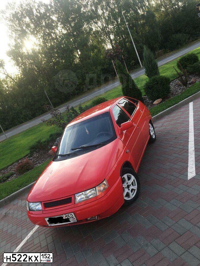 Фото автомобиля LADA 2112 LADA, 2008 — госномер У246ВО152. Цвет: КРАСНЫЙ