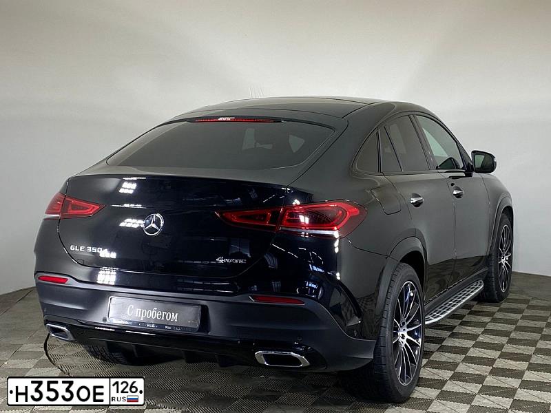 Фото автомобиля MERCEDES - BENZ GLE-CLASS GLЕ 350 D 4МАТIС, 2021 — госномер Р777СН58. Цвет: ЧЕРНЫЙ