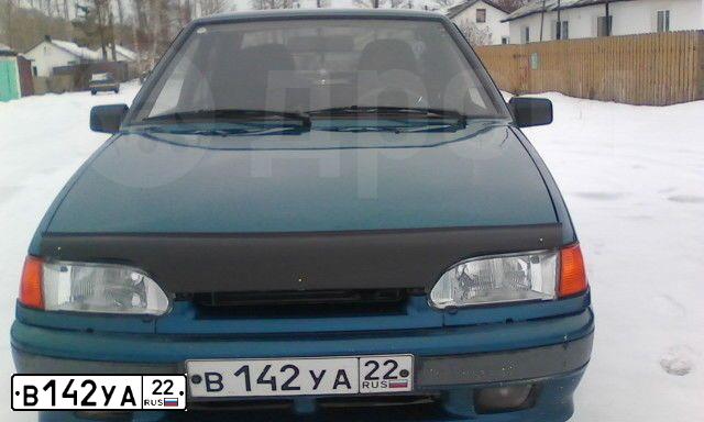 Фото автомобиля LADA 2115 SAMARA, 2004 — госномер В142УА22. Цвет: СИНЕ-ЗЕЛЕНЫЙ