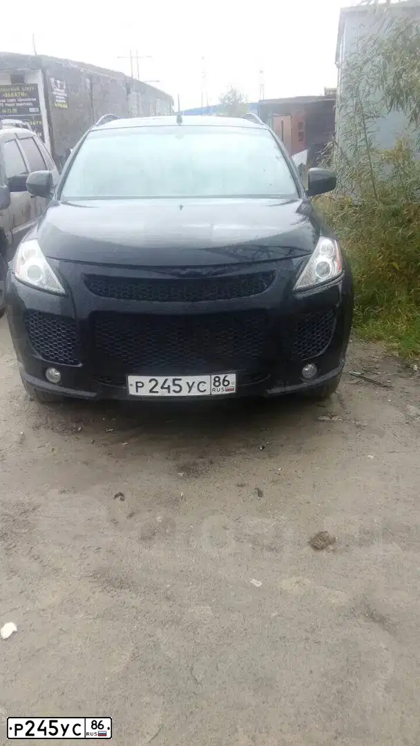 Фото автомобиля NISSAN MURANO, 2006 — госномер Р245УС86. Цвет: ЧЕРНЫЙ