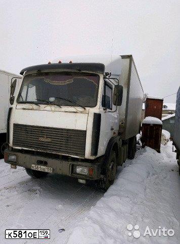 Фото автомобиля MAZ Z 5731 4X2 KUPAVA, 2010 — госномер К581ОЕ159. Цвет: БЕЛЫЙ