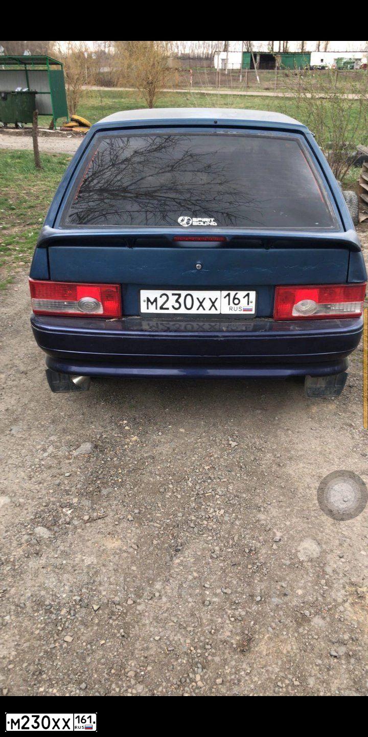 Фото автомобиля LADA 2114 SAMARA, 2005 — госномер М230ХХ161. Цвет: Сине-зеленый