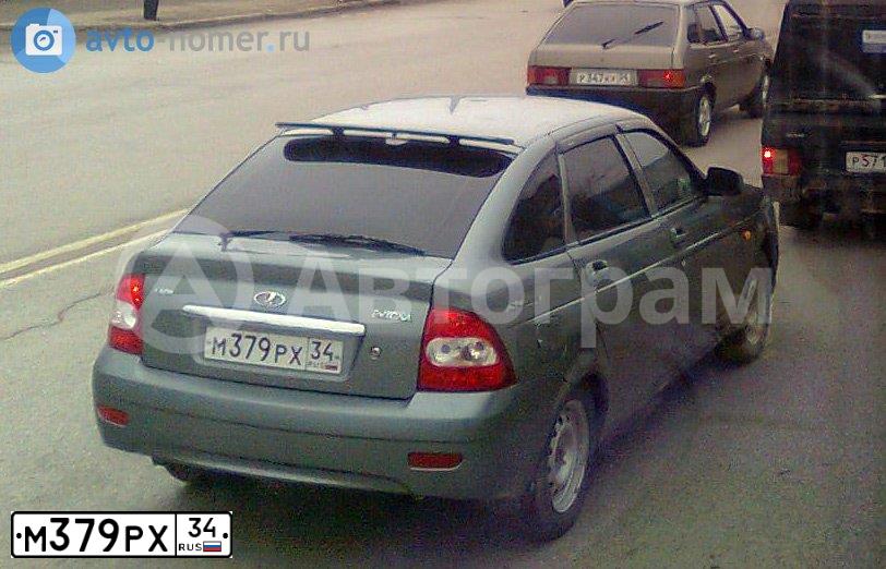 Фото автомобиля LADA 2172 PRIORA, 2008 — госномер В843КЕ763. Цвет: средний серо-зеленый металлик