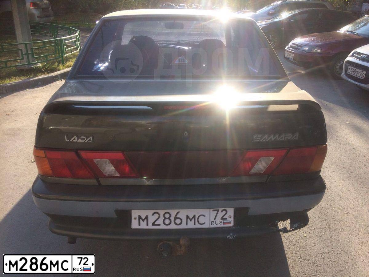 Фото автомобиля LADA 2115 SAMARA, 2006 — госномер М286МС72. Цвет: ЗОЛОТИСТЫЙ ТЕМНО-ЗЕЛЕНЫЙ