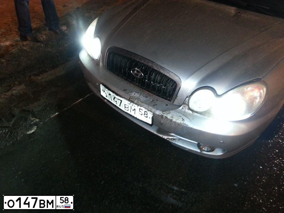 Фото автомобиля HYUNDAI SONATA, 2003 — госномер М476ХТ177