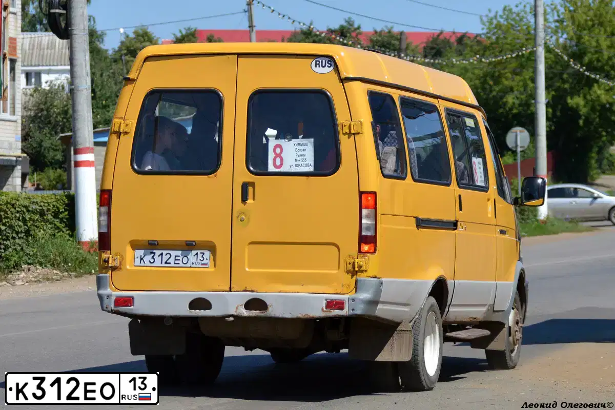 Фото автомобиля GAZ Z 3221 GAZEL, 2008 — госномер К312ЕО13