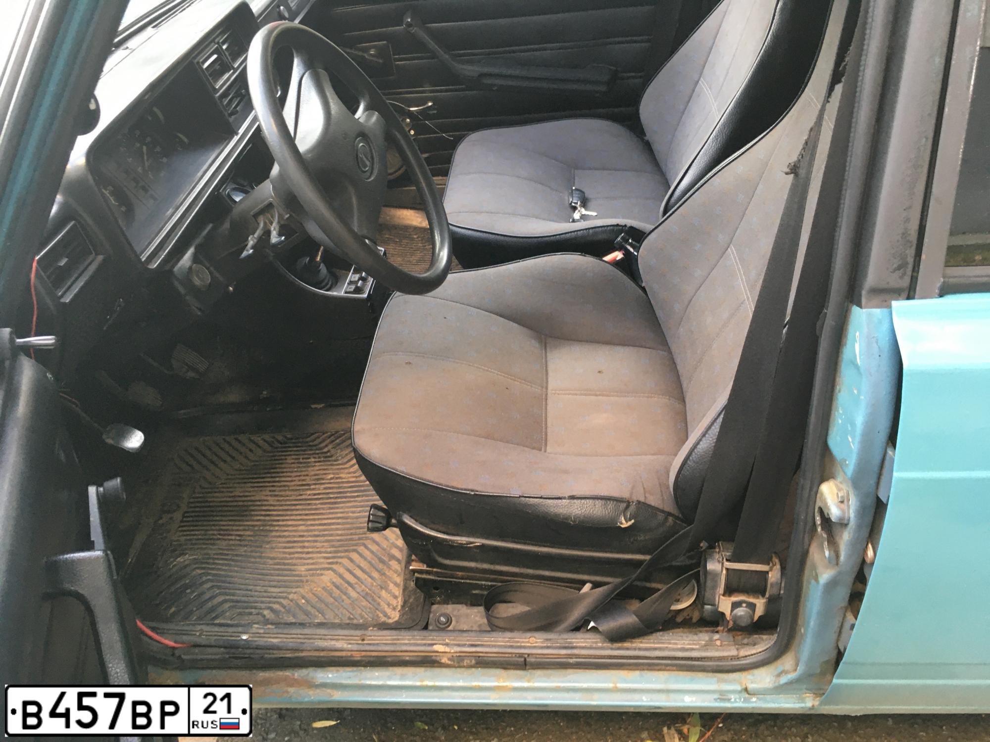 Фото автомобиля LADA 2107, 2003 — госномер Е842ТО716. Цвет: СЕРО-СИНИЙ