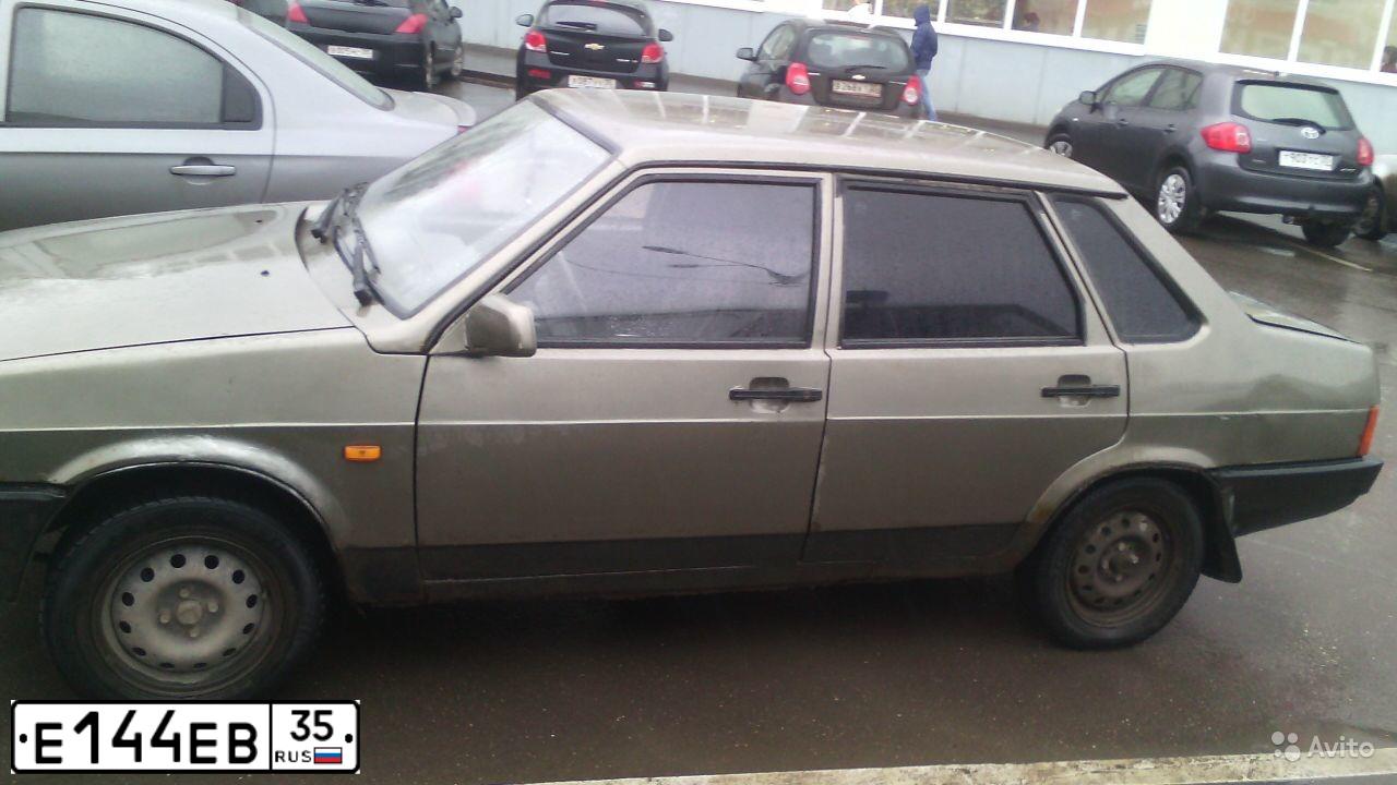 Фото автомобиля LADA 2109 SAMARA, 2000 — госномер Е144ЕВ35. Цвет: СЕРЕБРИСТЫЙ СЕРО-ЗЕЛЕНЫЙ