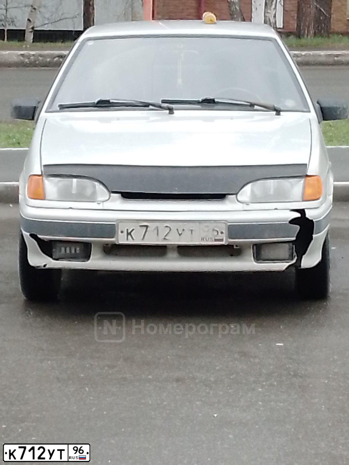 Фото автомобиля LADA 2115 SAMARA, 2006 — госномер К712УТ96. Цвет: СВЕТЛО-СЕРЫЙ