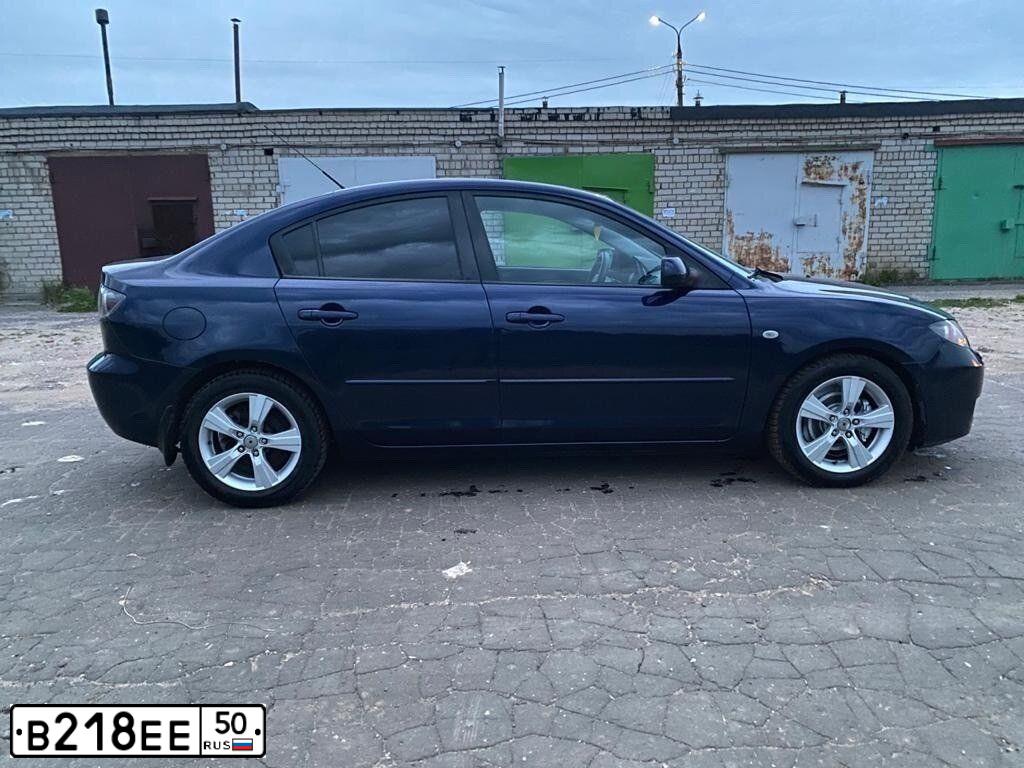 Фото автомобиля MAZDA 3, 2008 — госномер М567ВО35