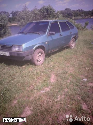 Фото автомобиля LADA 2109 SAMARA, 1999 — госномер Е434ЕЕ150. Цвет: ЗЕЛЕНЫЙ