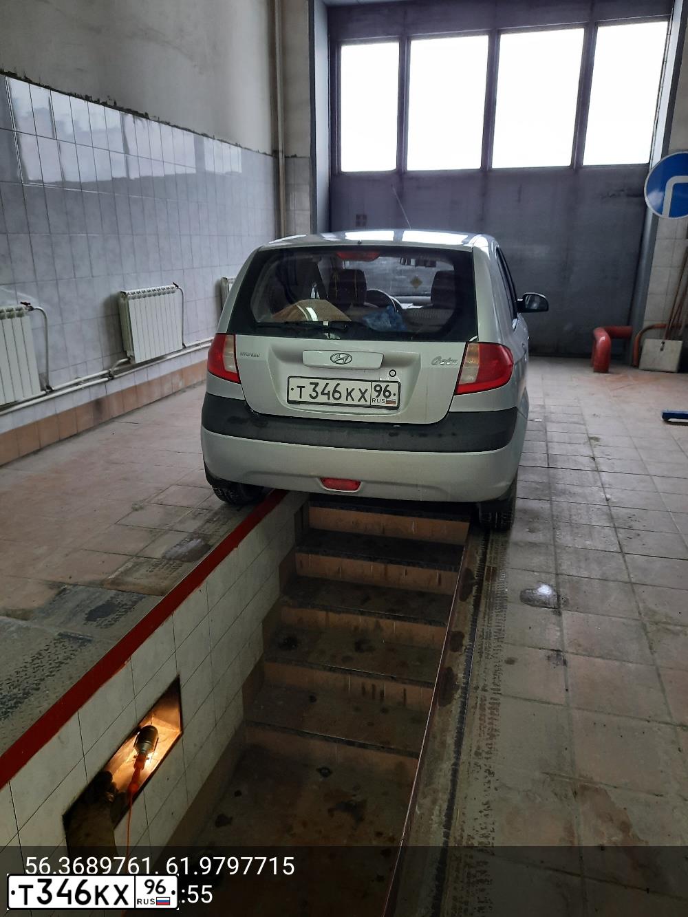 Фото автомобиля HYUNDAI GETZ, 2005 — госномер Т346КХ96. Цвет: СЕРЕБРИСТЫЙ