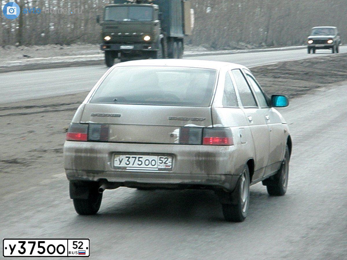 Фото автомобиля LADA 2112 LADA, 2003 — госномер У375ОО52. Цвет: Серебристый