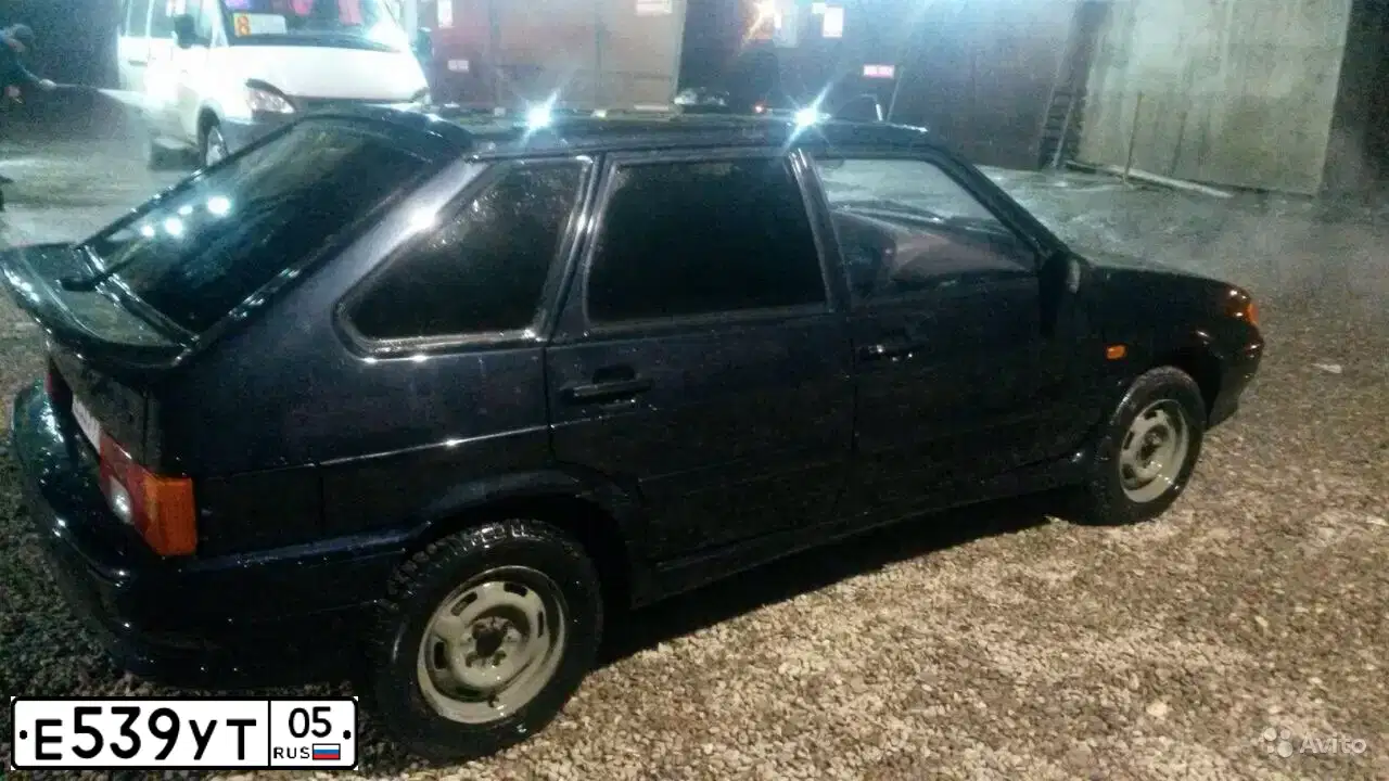 Фото автомобиля LADA 2114, 2008 — госномер Х483АУ05. Цвет: ГРАФИТОВЫЙ МЕТАЛЛИК