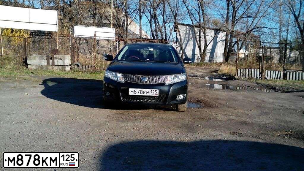 Фото автомобиля TOYOTA ALLION, 2009 — госномер В456ЕЕ27