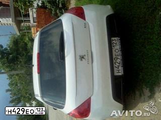 Фото автомобиля PEUGEOT 308, 2012 — госномер Т336ОА123. Цвет: БЕЛЫЙ