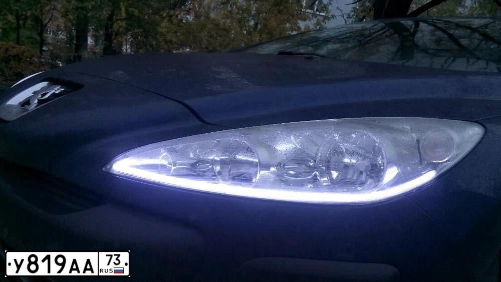 Фото автомобиля PEUGEOT 308, 2008 — госномер К731КО73. Цвет: СИНИЙ