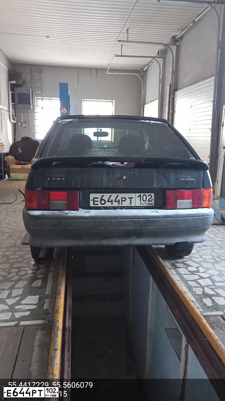 Фото автомобиля LADA 2114 SAMARA, 2008 — госномер В455СС702. Цвет: ГРАФИТОВЫЙ МЕТАЛЛИК