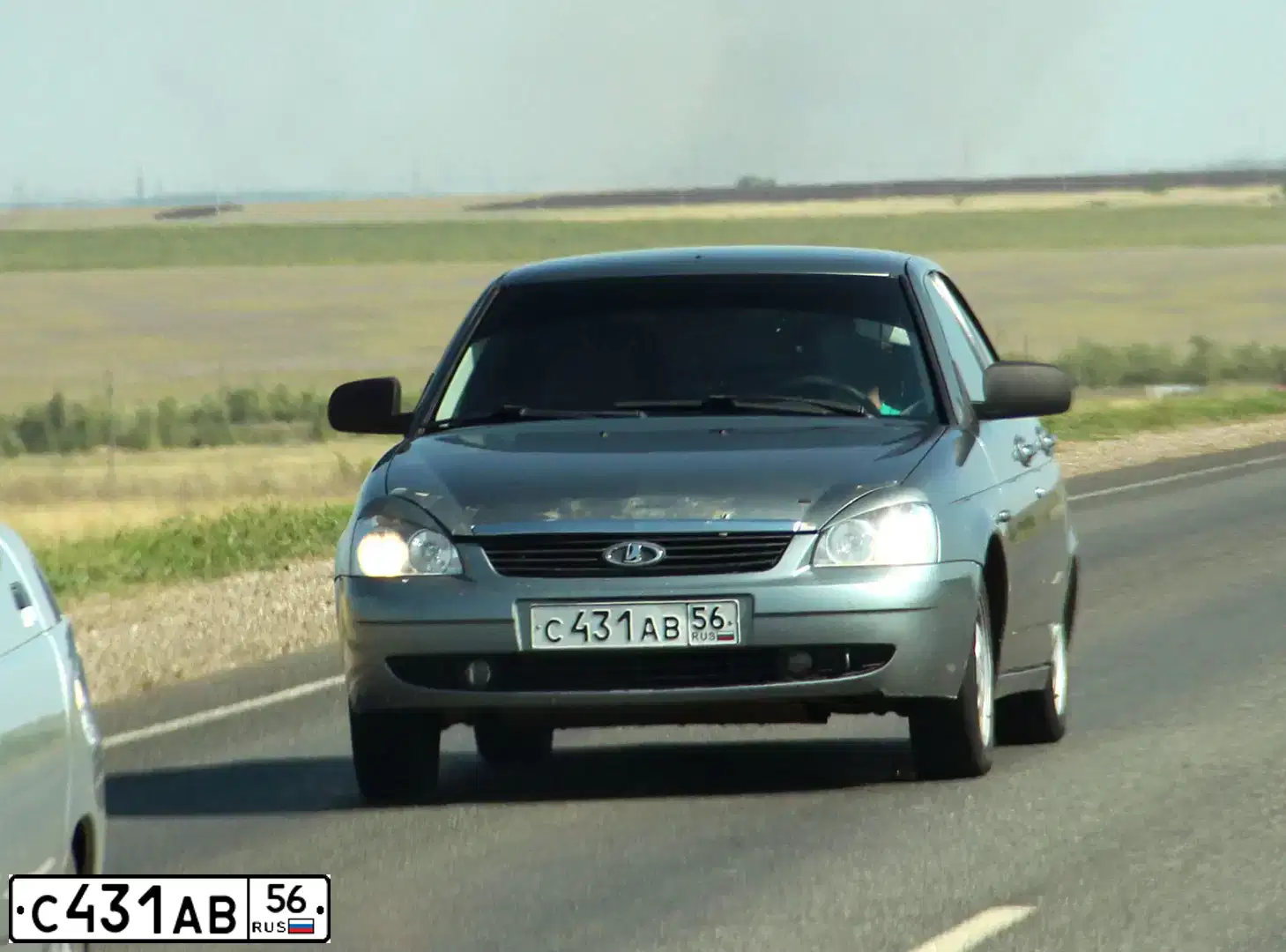 Фото автомобиля LADA 2172 PRIORA, 2010 — госномер С431АВ56. Цвет: СРЕДНИЙ СЕРО-ЗЕЛЕНЫЙ МЕТАЛЛИК