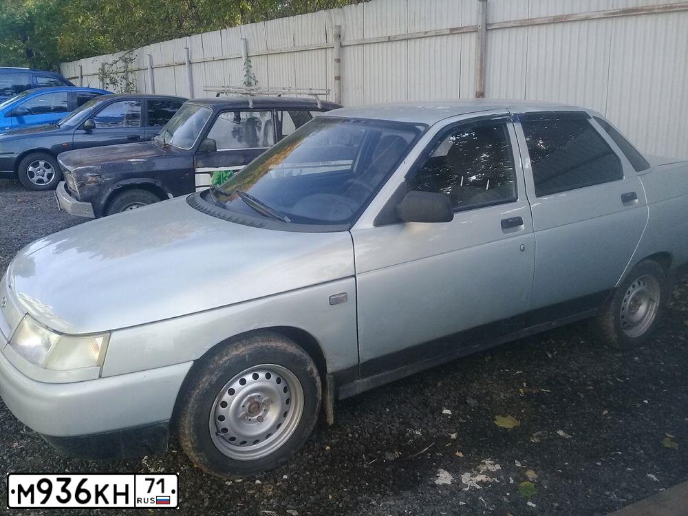 Фото автомобиля LADA 2110, 2002 — госномер М282АХ500. Цвет: СЕРЕБР.ЖЕЛТО-ЗЕЛЕНЫЙ