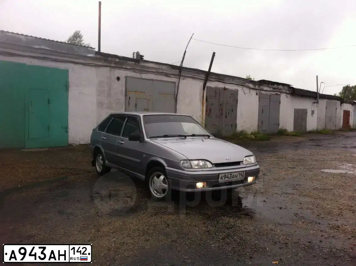 Фото автомобиля LADA 2114, 2009 — госномер Х966ОО142. Цвет: СВЕТЛО-ГОЛУБОЙ