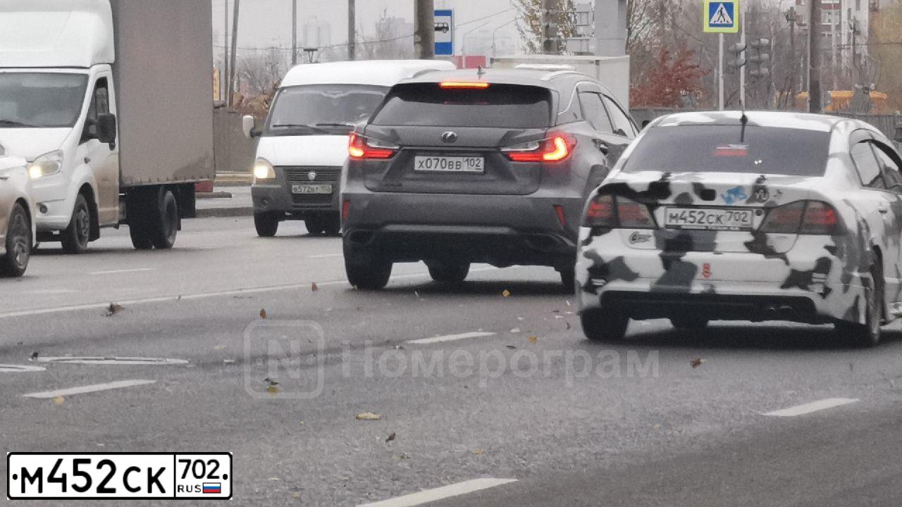 Фото автомобиля ХОНДА CIVIC HYBRID ХОНДА CIVIC HYBRID, 2007 — госномер В666СС102. Цвет: Комбинированный