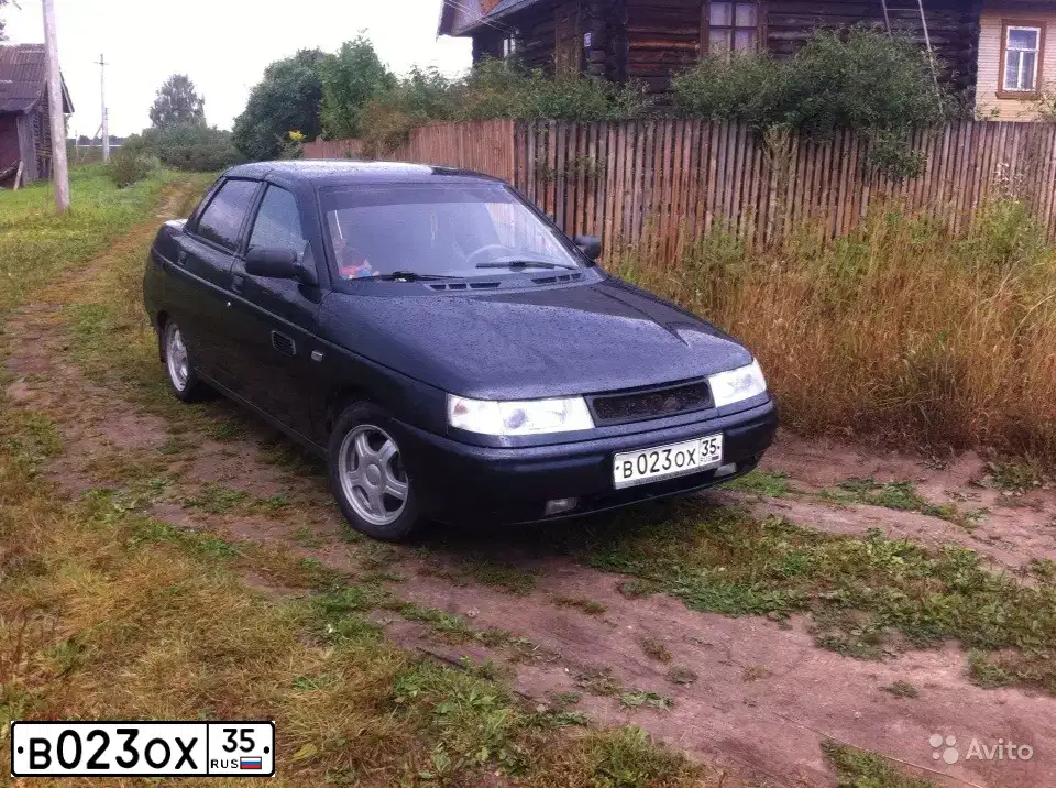 Фото автомобиля BOGDAN 2110/2111, 2011 — госномер М768ВР35. Цвет: ЧЕРНЫЙ