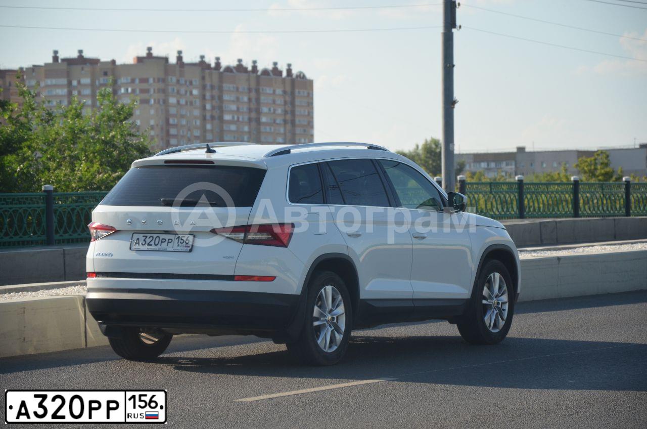 Фото автомобиля SKODA KODIAQ, 2021 — госномер А320РР156