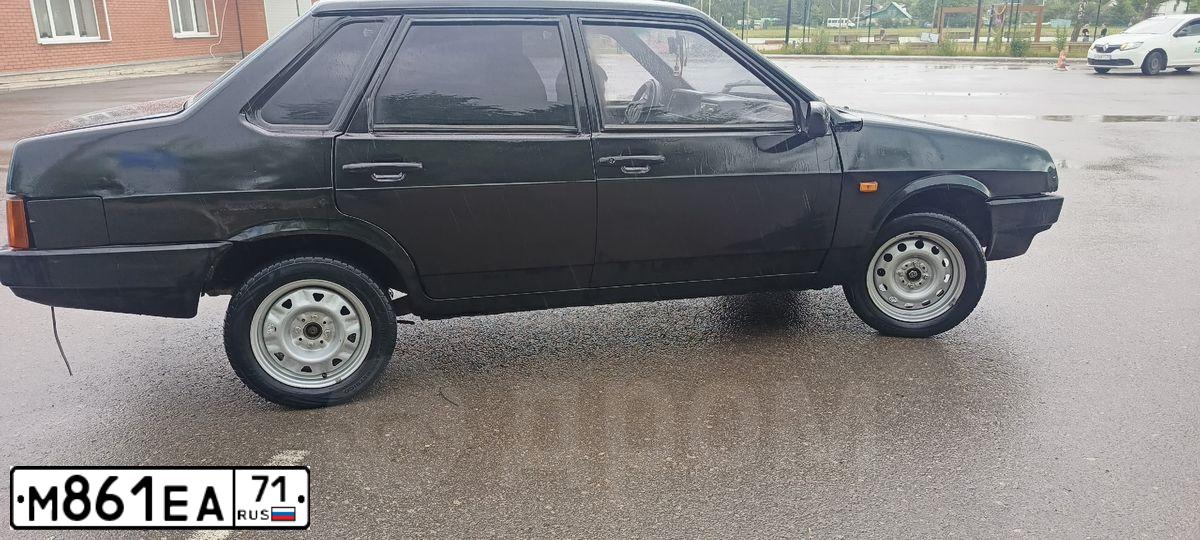 Фото автомобиля LADA 2109 SAMARA, 1999 — госномер М861ЕА71. Цвет: ТЕМНО-БОРДОВЫЙ
