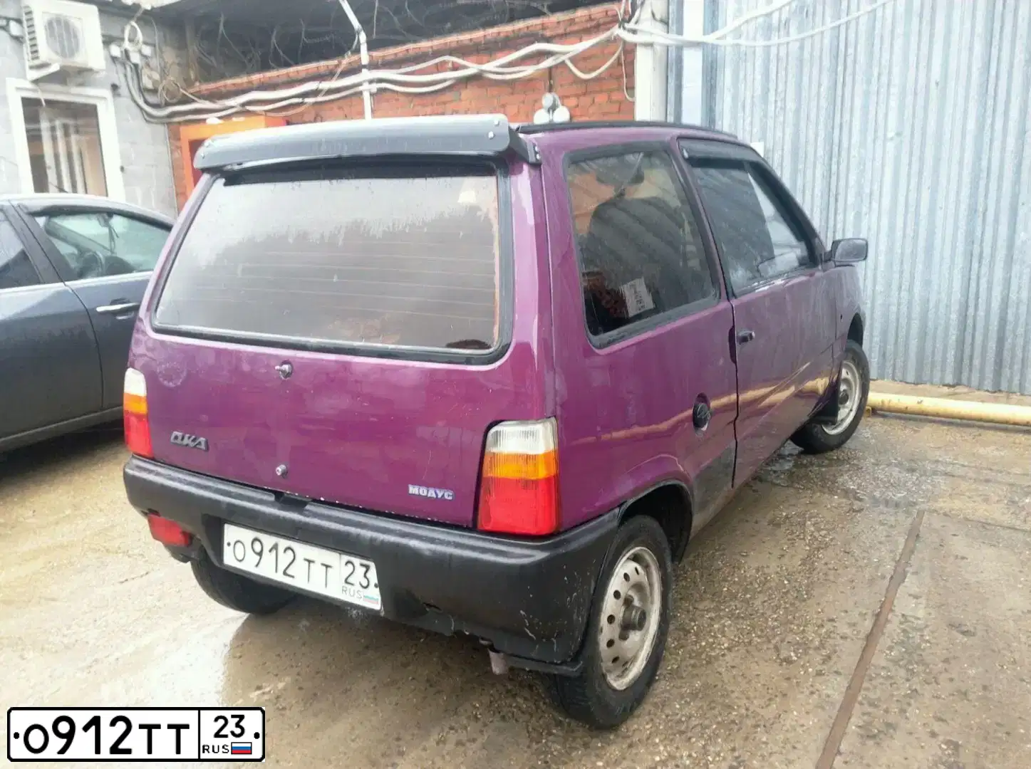 Фото автомобиля SEAZ OKA, 2004 — госномер О912ТТ23. Цвет: ВИШНЕВЫЙ