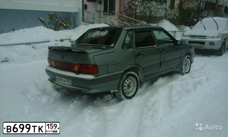 Фото автомобиля LADA 2115 SAMARA, 2007 — госномер В699ТК159. Цвет: СРЕДНИЙ СЕРО-ЗЕЛЕНЫЙ МЕТ