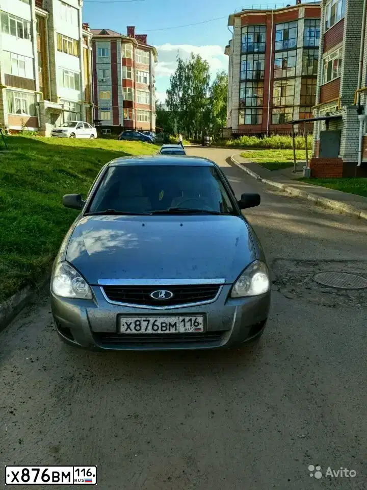 Фото автомобиля LADA 2170 PRIORA, 2008 — госномер С173ТО716. Цвет: СРЕДНИЙ СЕРО-ЗЕЛЕНЫЙ МЕТ.