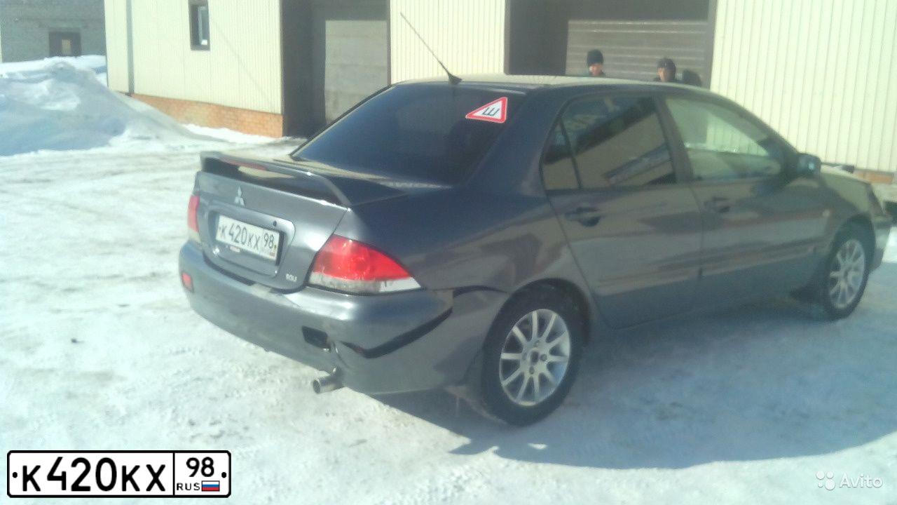 Фото автомобиля MITSUBISHI LANCER, 2005 — госномер М865ТУ73. Цвет: СЕРЫЙ