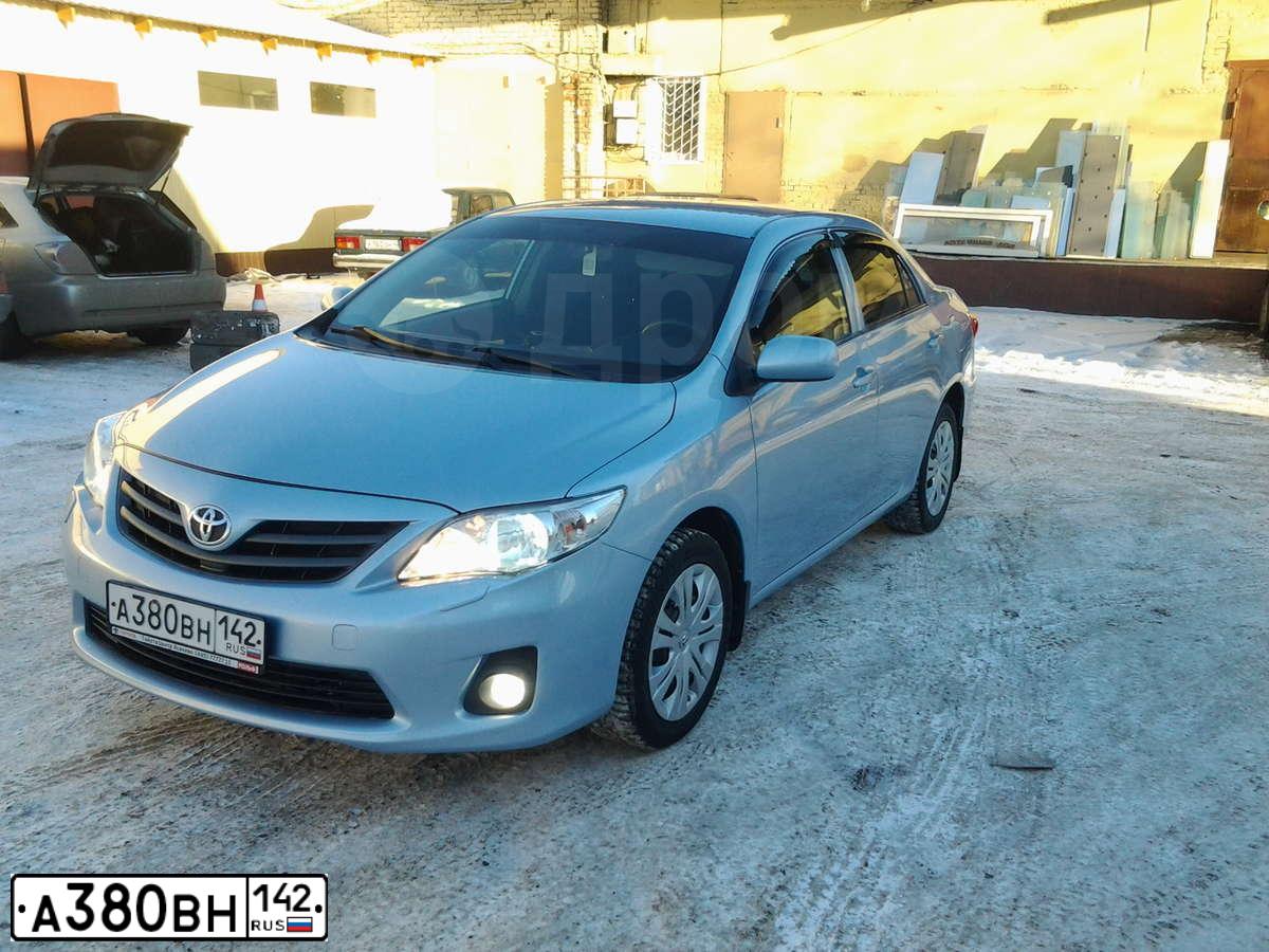 Фото автомобиля TOYOTA COROLLA, 2007 — госномер Т361НР142. Цвет: СВЕТЛО ГОЛУБОЙ