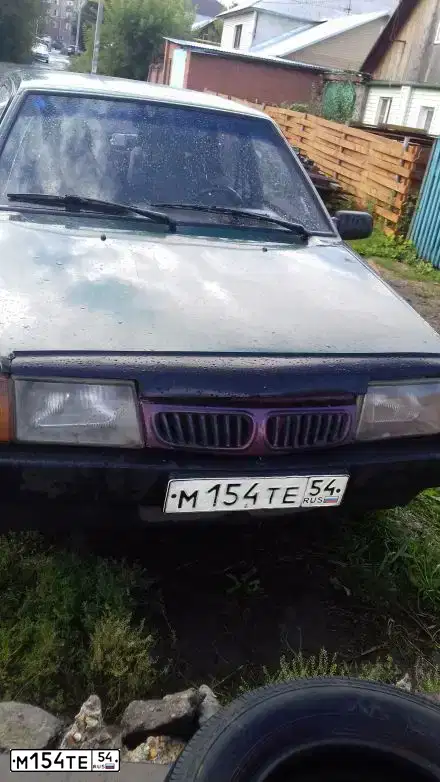 Фото автомобиля LADA 2109 SAMARA, 1999 — госномер Е212ОЕ68. Цвет: СЕРЕБРИСТО-ЖЕЛТЫЙ