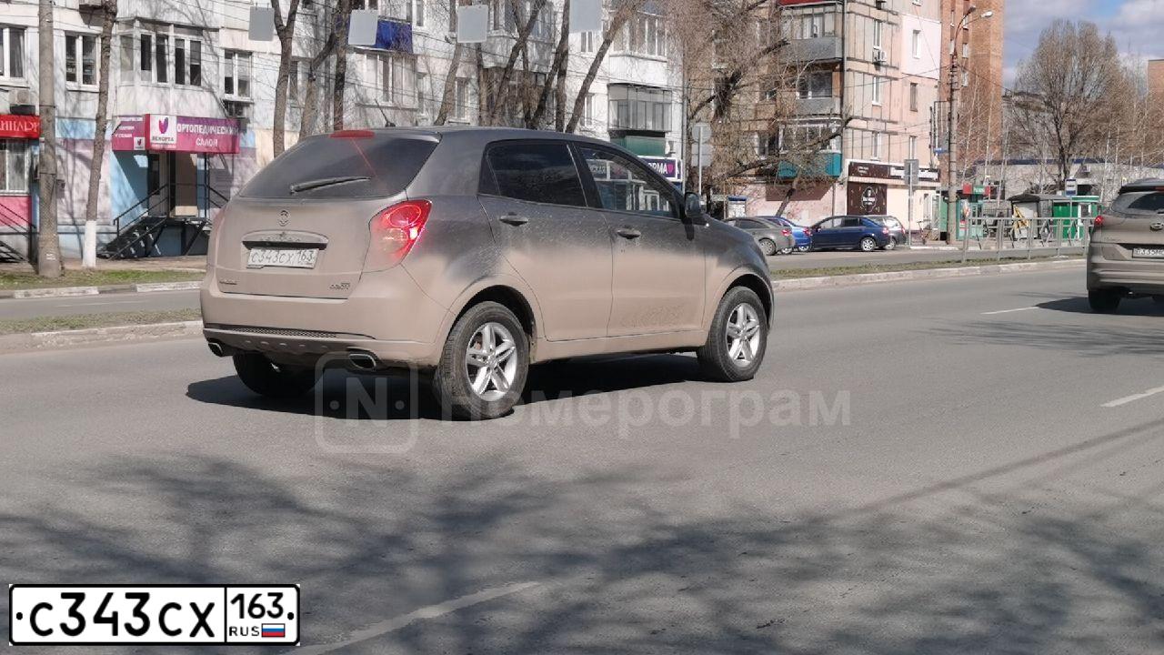 Фото автомобиля SSANGYONG ACTYON, 2012 — госномер У895НР152. Цвет: ТЕМНО-СЕРЫЙ