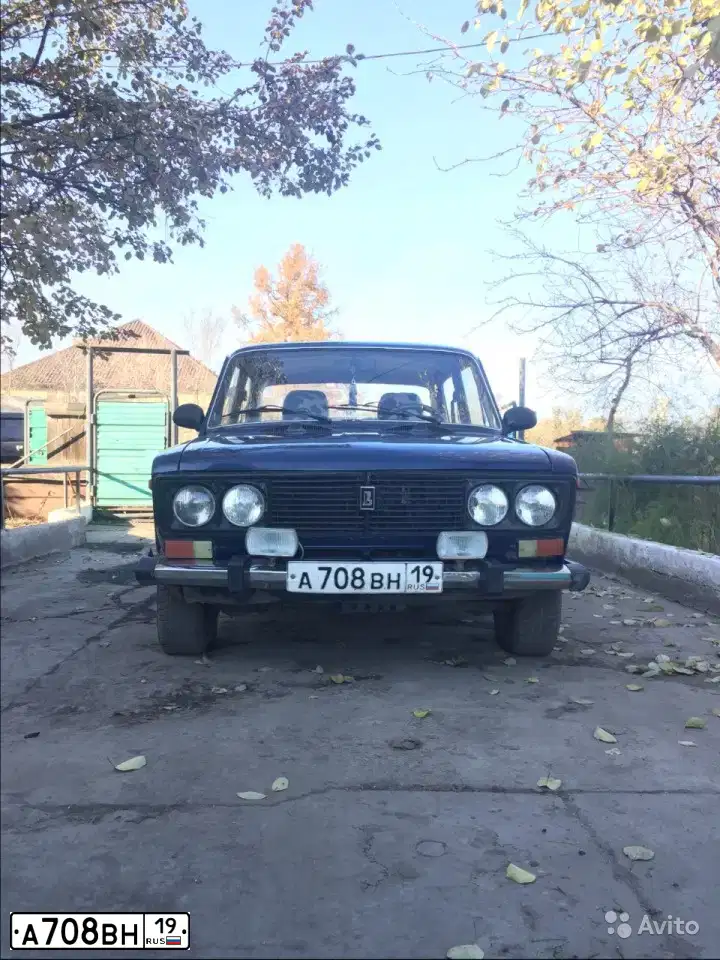 Фото автомобиля LADA 2106 LADA, 2004 — госномер А708ВН19. Цвет: СИНЯЯ ТЕМНО-СИНЯЯ