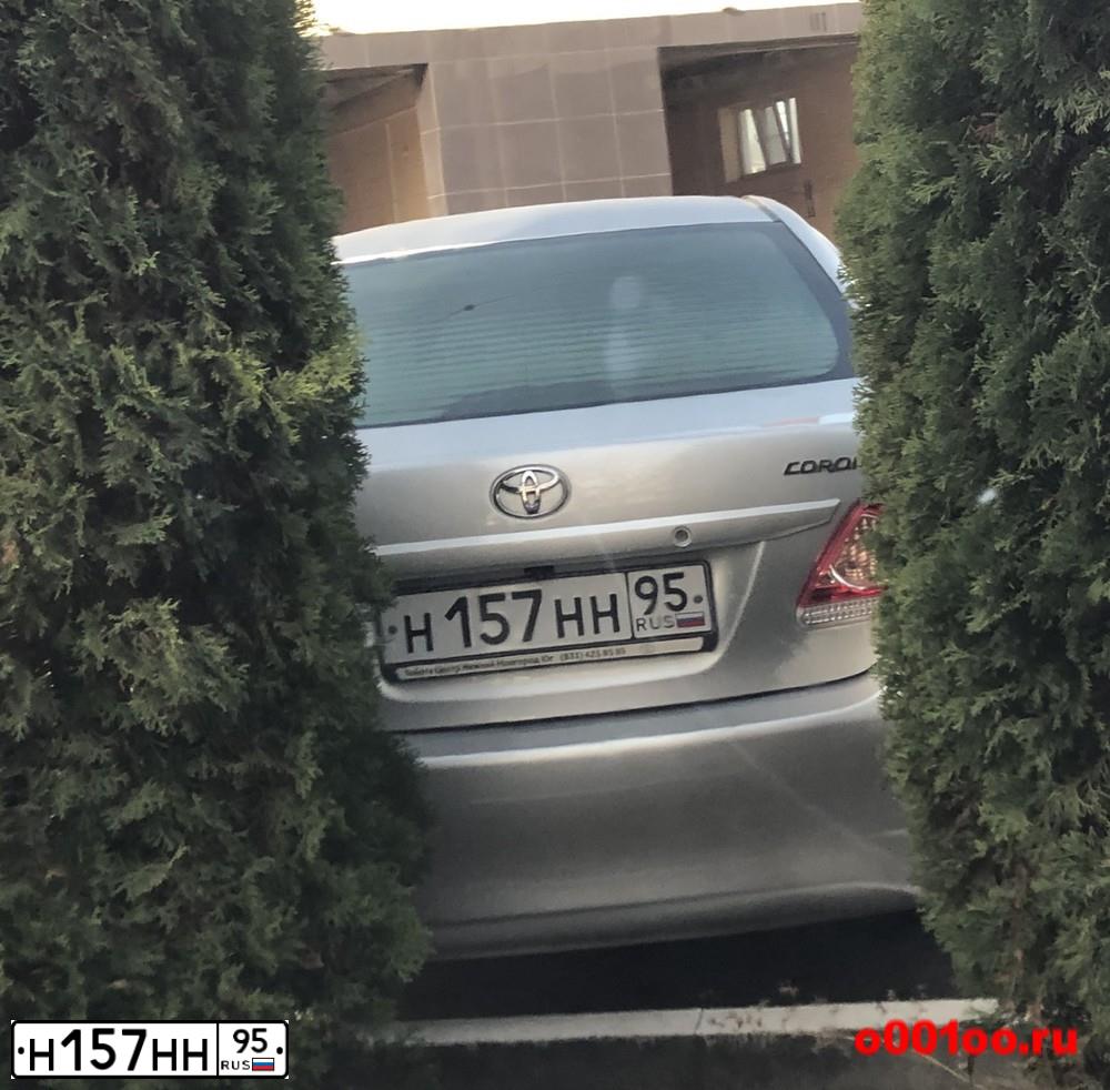 Фото автомобиля TOYOTA COROLLA, 2011 — госномер Е514НВ95. Цвет: Серебристый
