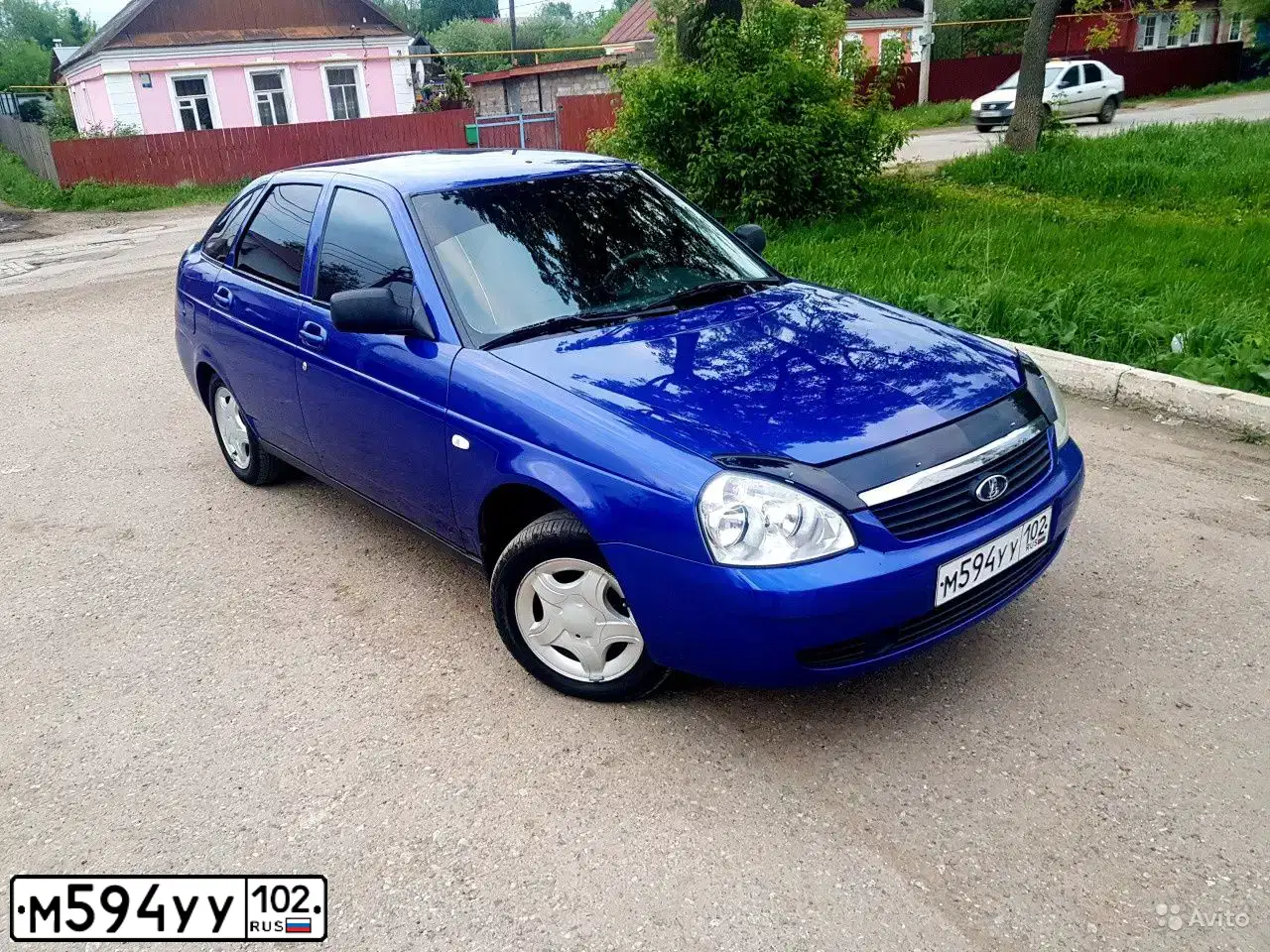 Фото автомобиля LADA PRIORA, 2010 — госномер О370НР196. Цвет: синий