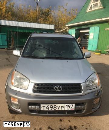 Фото автомобиля TOYOTA RAV4, 2001 — госномер А532ТТ164. Цвет: БЕЛЫЙ